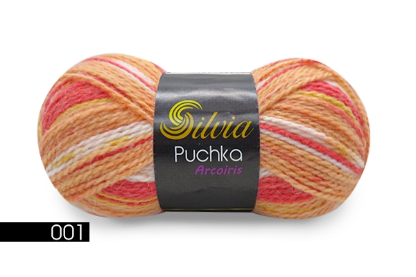 Puchka Arcoiris - 85% Acrílico y 15% Alpaca